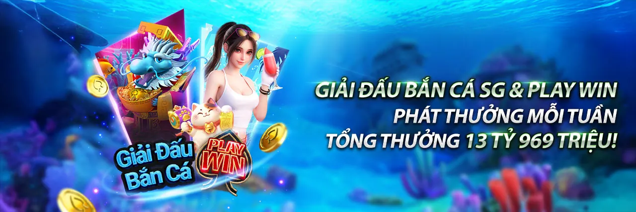 Hình ảnh game bắn cá MB88 sống động với các loài cá và kho báu dưới đại dương